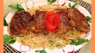 لا تسلقي ولا تحمري وجاهزة في ربع ساعة/وصفة جديدة بطريقة المطاعمSesame chicken recipe