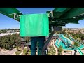 catapult falls 4k front seat pov seaworld san antonio