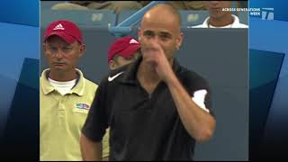Roddick vs. Agassi Cincinnati 2004 Semifinal 1080p