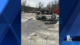 Hybrid car battery catches fire in Franklin County