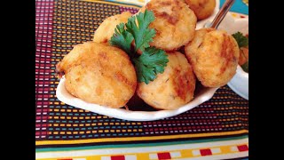 Boulettes d'igname || Yam Balls || Croquettes d'igname