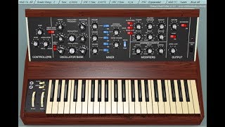 Moog (Model Mini) Synth: Improvisation [by Michael J Peña]