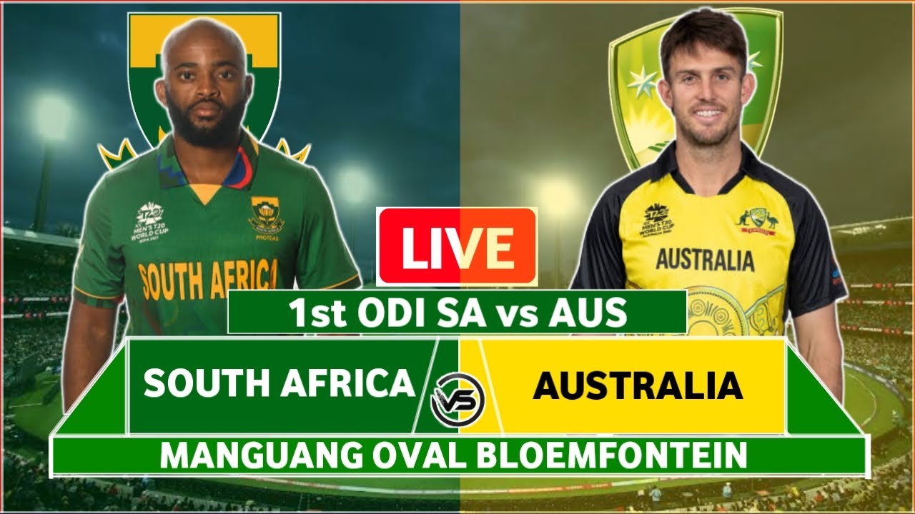 SA Vs AUS 1st ODI Live Scores | South Africa Vs Australia ODI Live ...