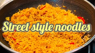 Street style chicken noodles | రోడ్ సైడ్ చికెన్ నూడిల్స్ అచ్చం బండి మీద నూడిల్స్ టేస్ట్