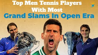 Top Grand Slam Winners in Open Era Tennis - Men's Single Champions 2021