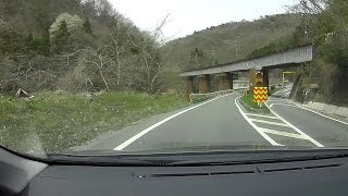 岡山県道8号新見日南線、谷田峠、R182 神郷町-R183 鳥取県日南町　車載動画