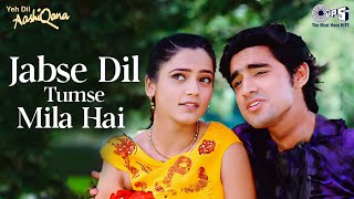 Jabse Dil Tumse Mila Hai | Yeh Dil Aashiqana | Karan Nath, Jividha | Sarika Kapoor |Love Hindi Songs
