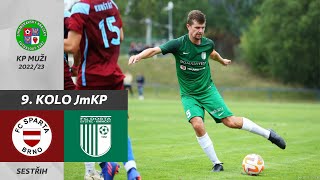 FC Sparta Brno : FK Dosta Bystrc - Kníničky 3:2 (1:0)