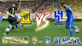 EA Sports FC 24 -- Al Hilal vs. Al Ittihad