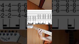 HOW TO PLAY SCOOBY DOO'S INTRO ON GUITAR #guitar #tabs