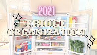 *MAJOR* Fridge Organization Spring 2021 | Deep Clean Your Fridge With Me