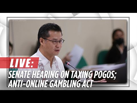 Senate holds hearing on Anti-Online Gambling Act; taxing POGOs ABS-CBN News