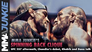 Bold statements after Dustin Poirier TKOs Conor McGregor | UFC 257 | Spinning Back Clique