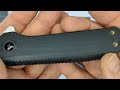 kizer brat g10 integral knife review overview