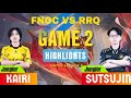 FANATIC ONIC INDO VS RRQ HOSHI GAME 2 MPLIDS14 || FNOC VS RRQ GAME 2 HIGHLIGHTS #mplids14 #mplid