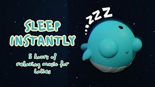 5 Hours Of Sleep Relaxing Music for Babies | Soothing Sensory Bliss | Bubbu Sensory