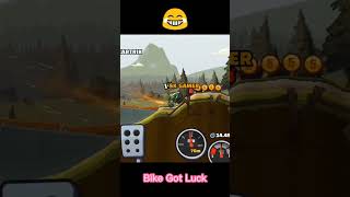 😂 Bike Got Luck Hcr2 - Hill Climb Racing 2 #shorts