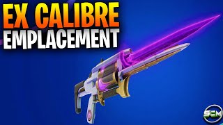 TOUCHER DIRECTEMENT DES JOUEURS AVEC LE FUSIL EX CALIBRE FORTNITE, ASTUCE EMPLACEMENT EX CALIBRE