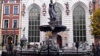 Neptune Fountain Gdansk (Neptunbrunnen Danzig)