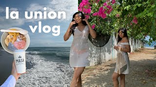 LA UNION VLOG | dog friendly hotel, food guide \u0026 cafe hopping 🌊