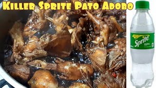 Killer Sprite Pato Adobo (Duck) #pinoyfood #lutongbahay #lutongpinoy #panlasangpinoy