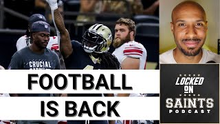 New Orleans Saints training camp is here! Will Alvin Kamara & Michael Thomas be available Week 1?