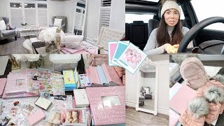 SCRAPBOOK SHOPPING FOR OUR TWIN GIRLS!👼🏻👼🏻MAKING MEMORIES📖 -SLMissGlamVlogs💕