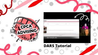 DARS Tutorial | Temple University CPCA Advising