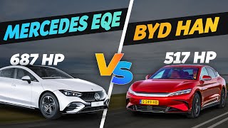 BYD Han vs Mercedes EQE Karşılaştırması: Tasarım, Teknoloji ve Performans