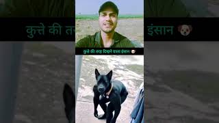 कुत्ते की तरह दिखने वाला इंसान 😱 #dog #animals #shortvideo