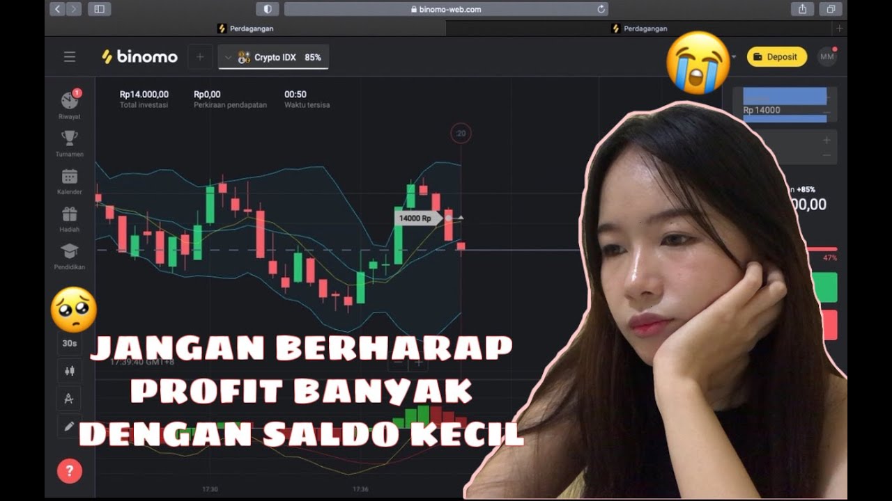 TRADING BINOMO - PROFIT KONSISTEN DEPO KONSISTEN - YouTube