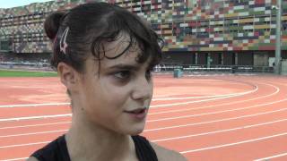 Sonia Malavisi (ITA) after winning pole vault