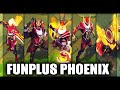 All New FunPlus Phoenix FPX Skins Spotlight Vayne, Lee Sin, Gangplank, Thresh, Malphite - LoL