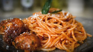 Sweet Style Spaghetti with Meatballs | Quick Recipe | Kim Info