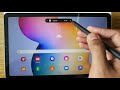 Samsung Galaxy Tab S6 Lite with S-Pen Button Tips