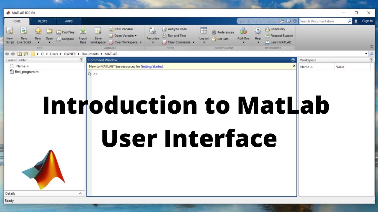 Matlab User Interface