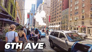 Walking NYC : 6th Avenue from Central Park to 34th Street (October 16, 2021)