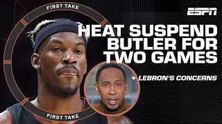 Jimmy Butler is on ANOTHER LEVEL of UNPROFESSIONALISM - Stephen A. reacts to suspension | First Take