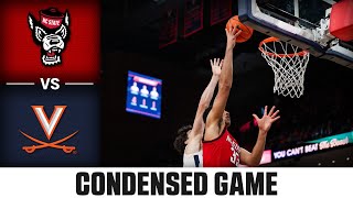 NC State vs. Virginia Condensed Game | 2024-25 ACC Men's Basketball