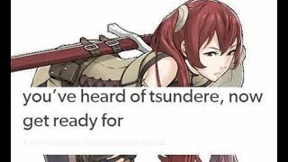 a typical tsundere