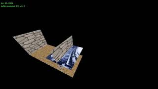 java z buffer | textured polygon rasterization | java software renderer 3 | depth buffer no opengl