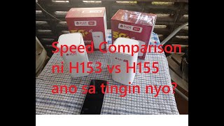 PLDT 5G+ H153-381 vs H155-382 speedtest result comparison - CEBU CITY AREA