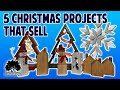 5 Woodworking Projects That You Can sell This Christmas