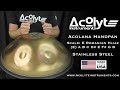 AcoLana Handpan - E Romanian Hijaz - Stainless Steel - Acolyte Instruments