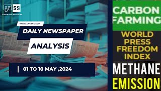 01 to 10 May 2024 - DAILY NEWSPAPER ANALYSIS IN KANNADA | CURRENT AFFAIRS IN KANNADA 2024 |