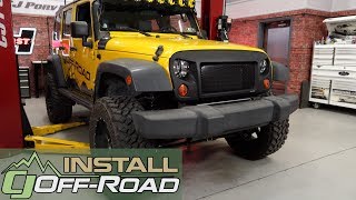 Jeep Wrangler JK Fabtech Lift Kit 3\