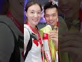 Famous Shuttler Lin dan with his wife 👌👌 #shorts #youtubeshorts #badminton #short #lindan