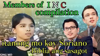 Mga katanungan ng mga members of INC|itanong mo kay Soriano Biblia ang sasagot