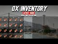 2026 OX INVENTORY INSTALLATION IN JUST 1 MINUTE | FIVEM SERVER | OX INVENTORY