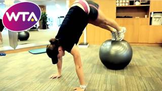 US Open Champion Sam Stosur's Workout Regimen | WTA tennis